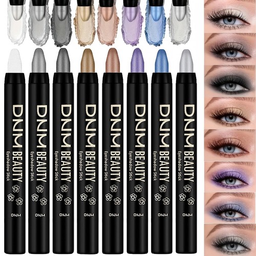 Colorful shimmery eye shadow - colorful,